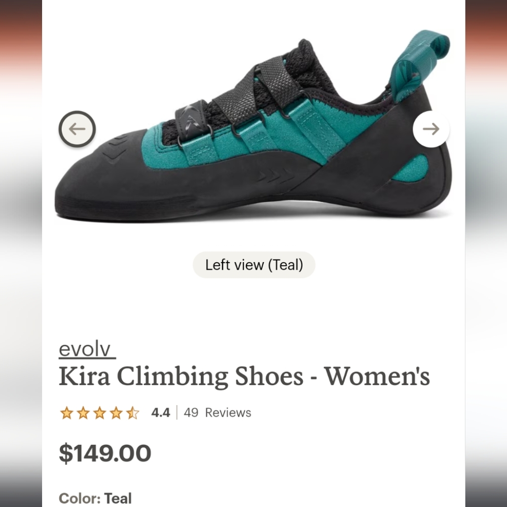 evolv Kira Climbing Shoes